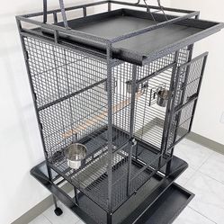 New in box $155 Large 68” Parrot Bird Cage for Parakeets Cockatiel Chinchilla Conure Cockatoo Lovebird Parakeet 