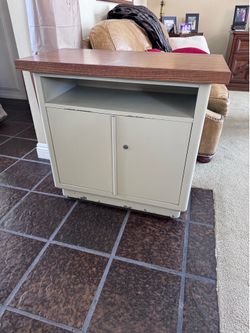 Vintage MCM Metal Credenza