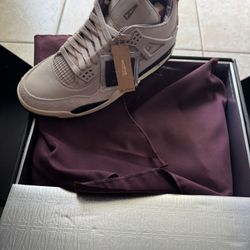NIKE JORDAN 4 A Ma Maniére DEAD STOCK WITH RECEIPT BRAND NEW GOLF BASKETBALL SIZE 10  