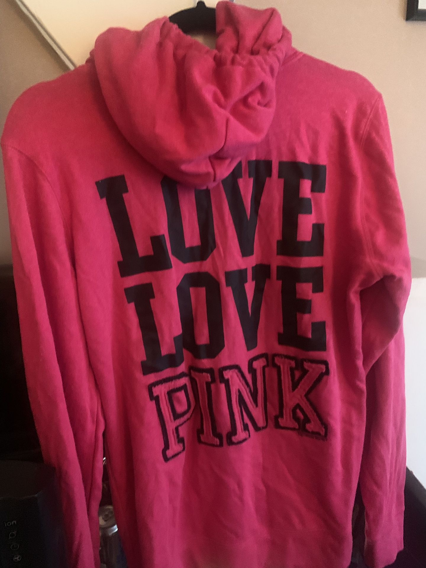 Vs pink hoodie magenta