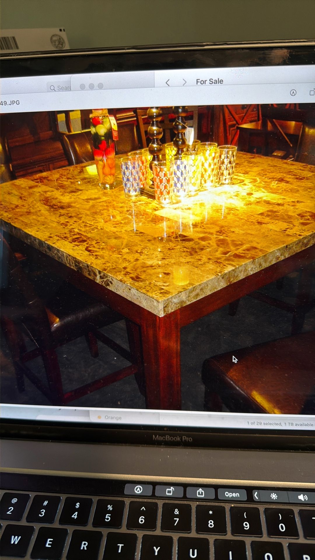 Marble Dinning Table