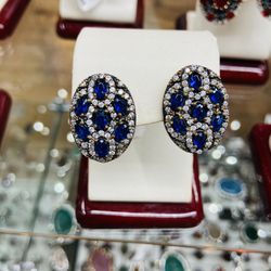 Turkish Silver Earrings 