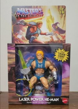 Masters of the Universe Origins Laser Power He-Man