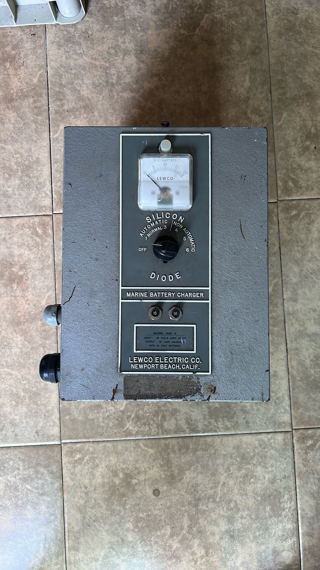 Free Marine Battery Charger 