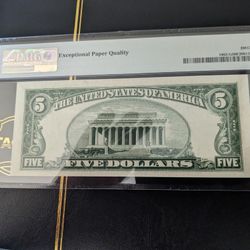 $5 1950 Dollar Bill