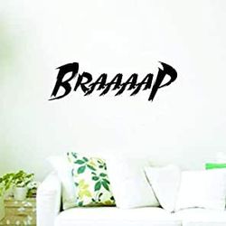 Braaap Dirtbike Sound Motorcycle Decal Sticker