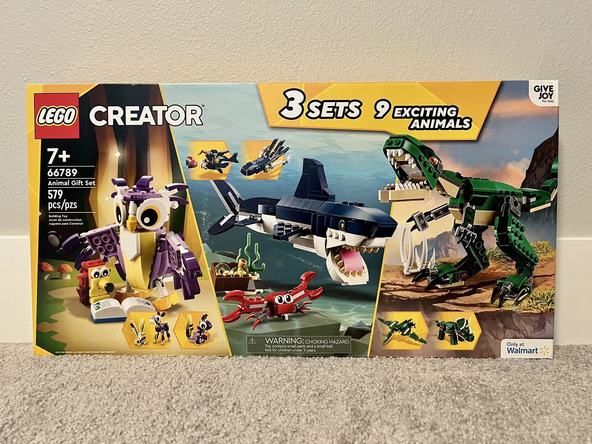 New LEGO Creator 9 Animal Gift Set 66789