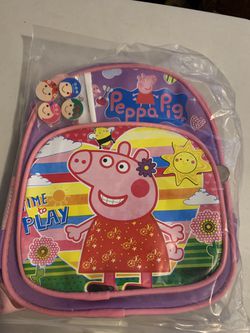New peppa pig medium backpack