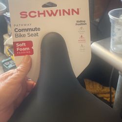 Schwinn Commuter Bike Seat. New Never Used 