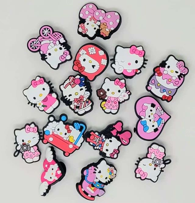 15 pcs Crocs Charms Hello Kitty Sanrio TEB