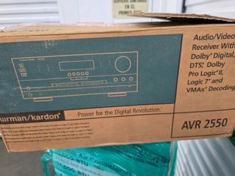 Harmon Receiver for Radio and Home Theater system like new