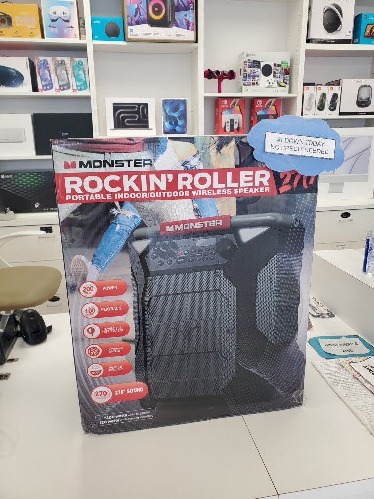 🔊 Party Power Unleashed – Rockin’ Roller 270 Bluetooth Speaker Now $199! $1 to GRAB IT TODAY with Peace-of-Mind Warranty
