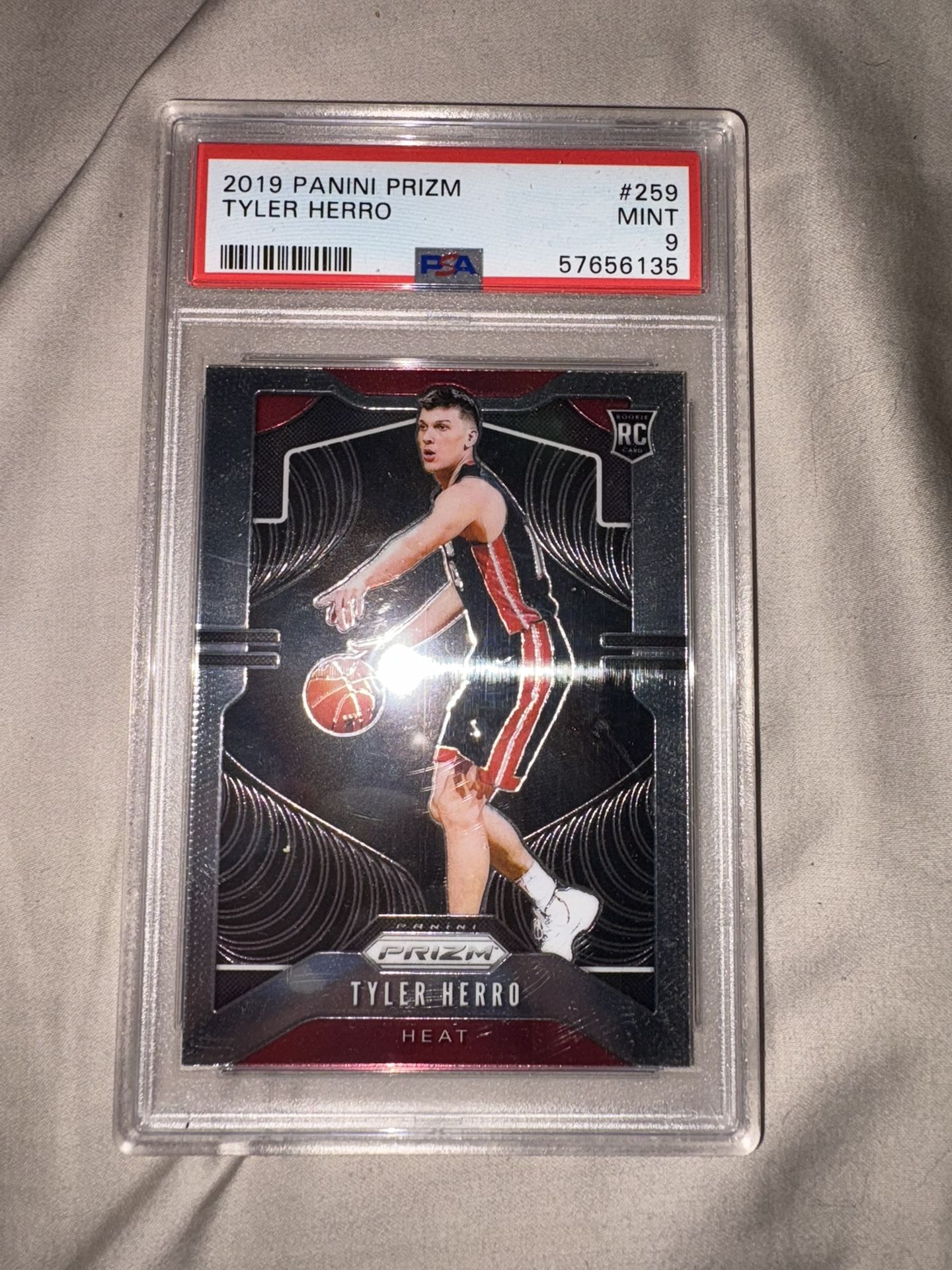 Tyler Herro PSA 9 RC 2019