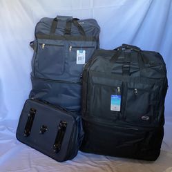 Rolling Travel Bags (30” / 36”) – Expandable Storage w/ Wheels