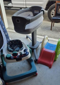 Baby Bundle – Bassinet, Walker & Toddler Slide – $40 FIRM