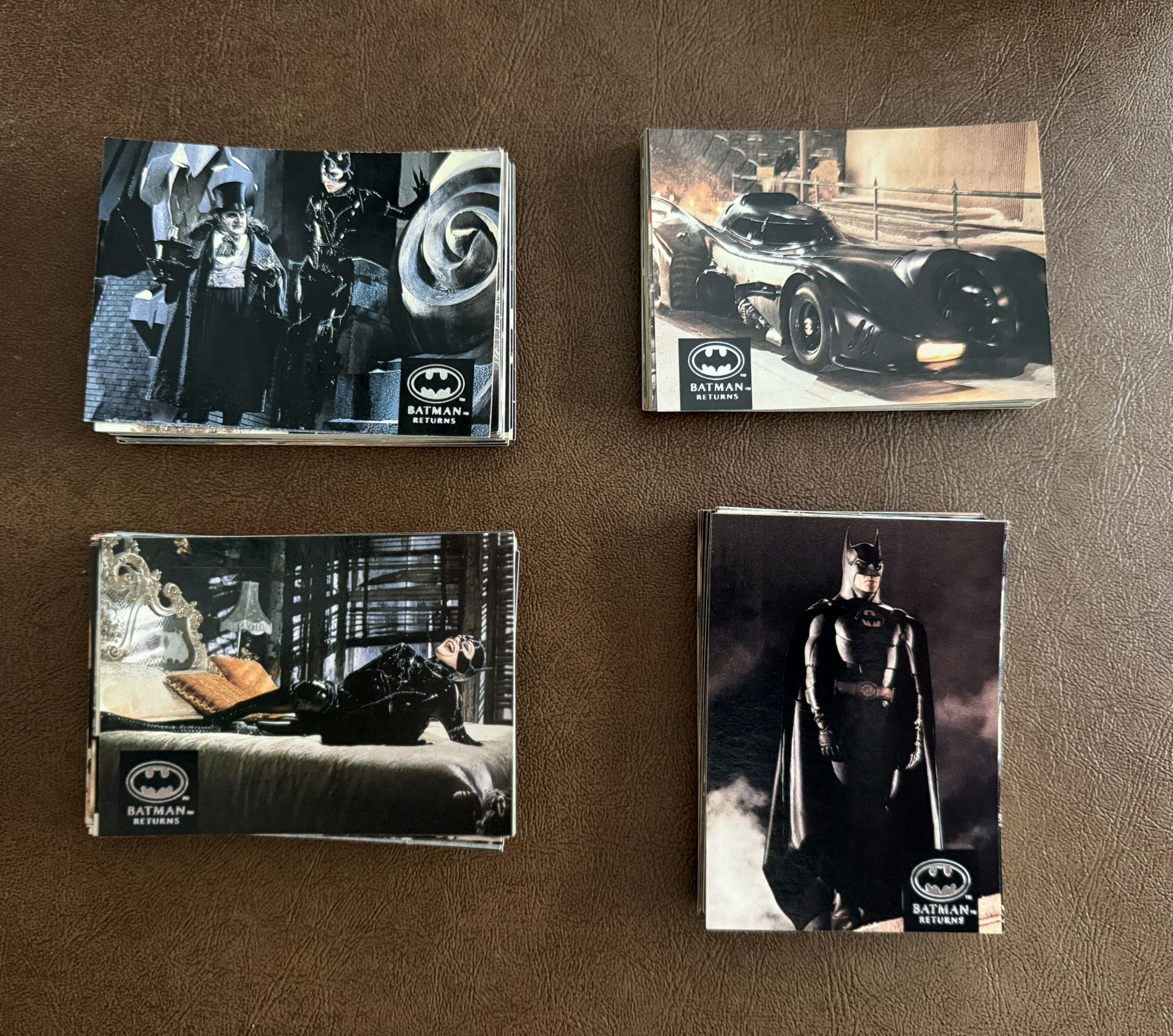 Batman Returns 1992 Topps Stadium Club Trading Card Complete Set 100
