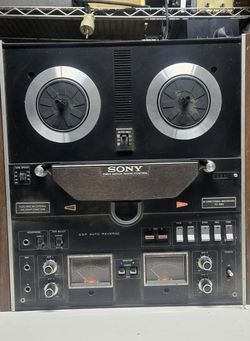 Vintage Sony TC-580 Reel to Reel 6-HEAD Servo Tape Recorder