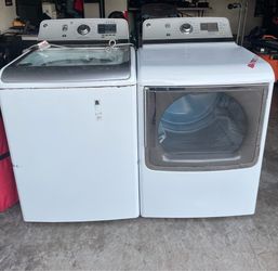 GE washer and dryer