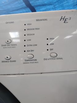 Kenmore elite H 3 dryer