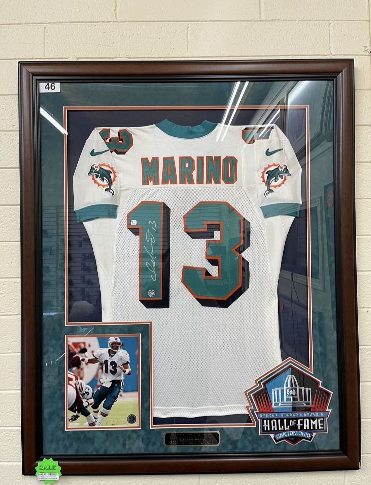 Miami Dolphins Dan Marino Autographed Jersey *1822