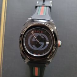 Mens Black Gucci Watch