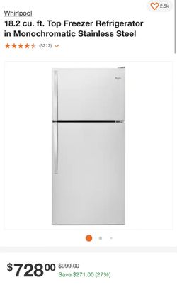 Stainless Steel Refrigerator 