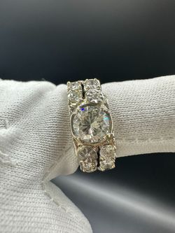 WEDDING BAND 1.62CTW 14K WG #33041