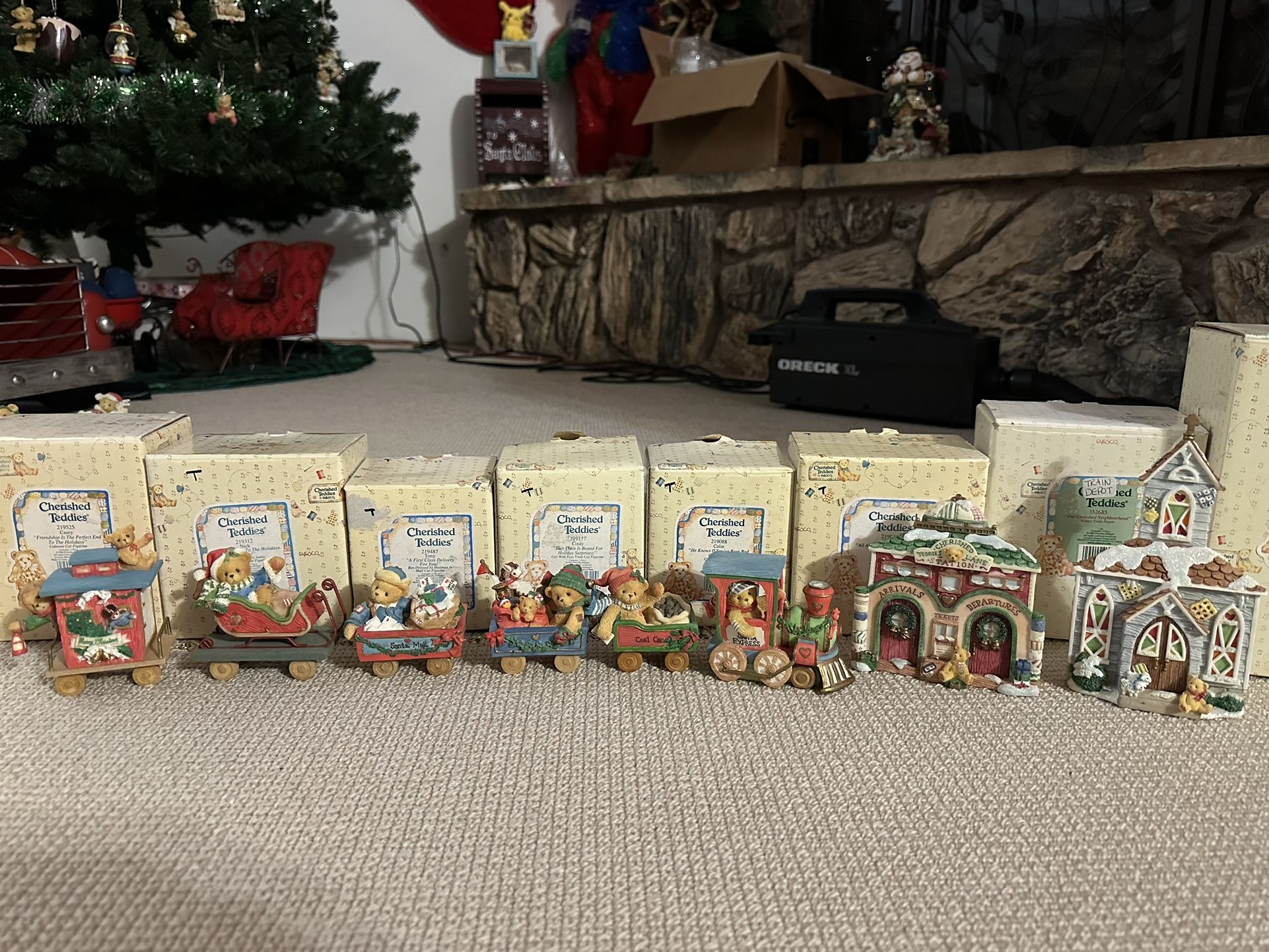Cherished Teddies Train Set