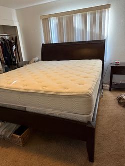Wood Bed Frame California King