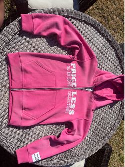 Pink zip up