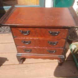 Korean Short Cabinet Asian Japanese Antique