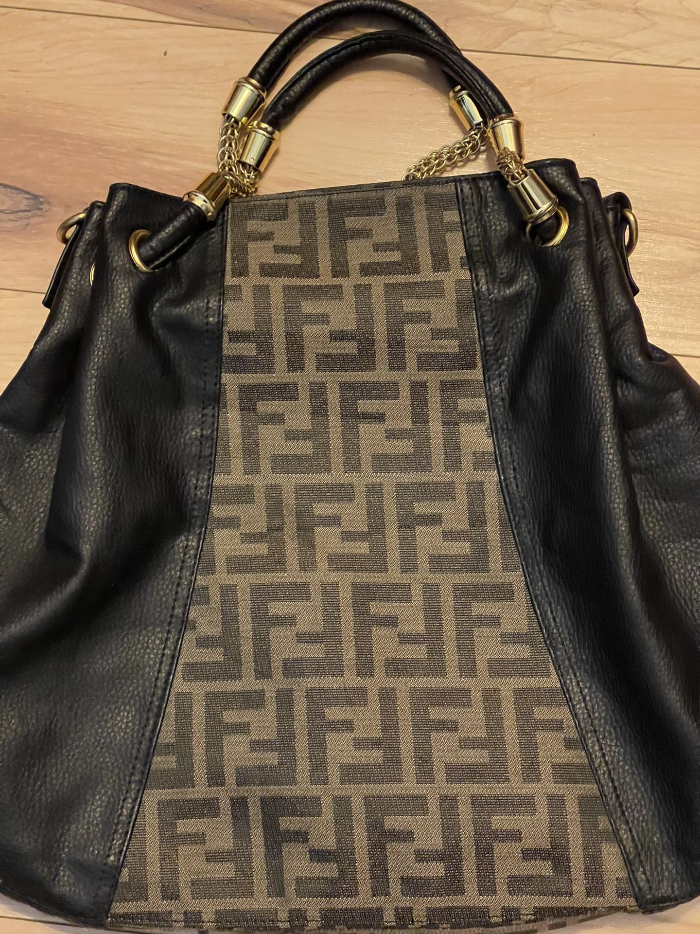 FF Bag Brown And Black Used Clean