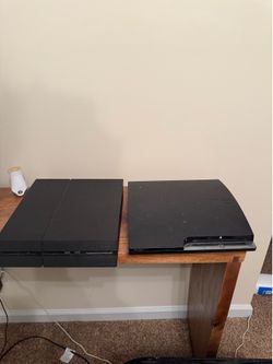 PlayStation 4 and three