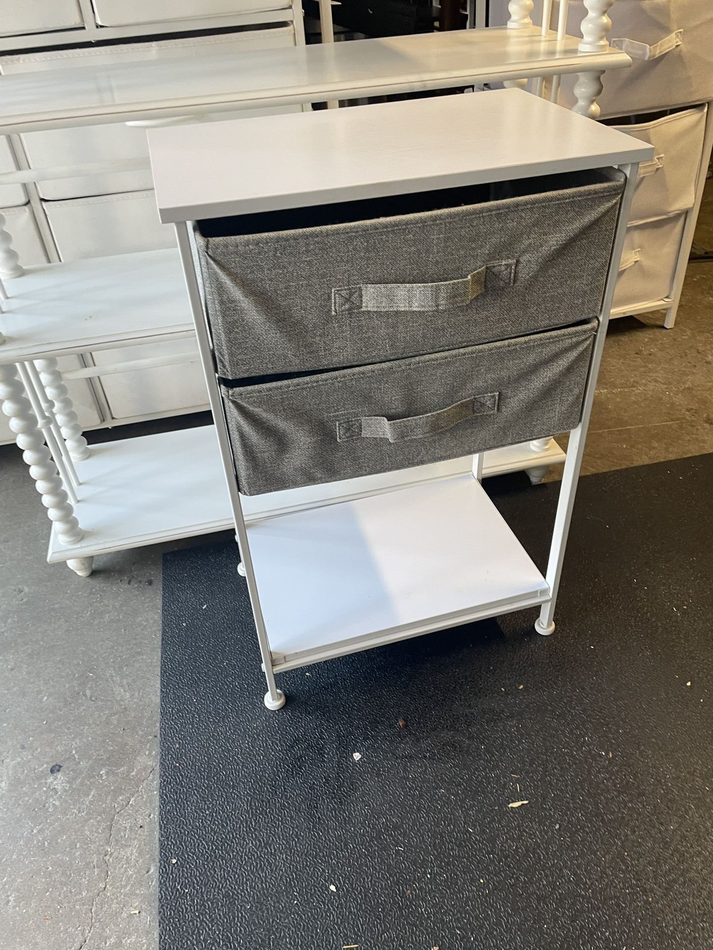 Nice 1 nightstand With 2 Drawers