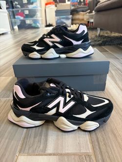 Women's New Balance 9060 JD Exclusive Shoes - Black/Pink - Size 7