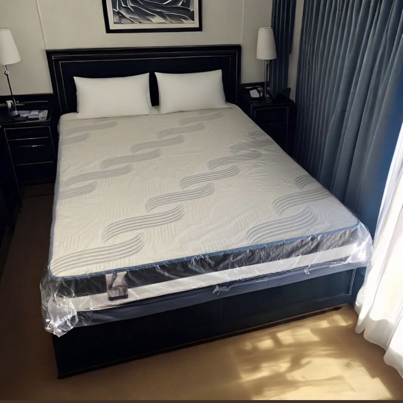 Queen Size Mattress 10 Inches Thick Excellent Comfort Also Available: Twin, Full And King New From Factory Delivery Available