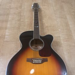 Takamine GJ72CE 12-String Acoustic-Electric Guitar – Excellent Condition