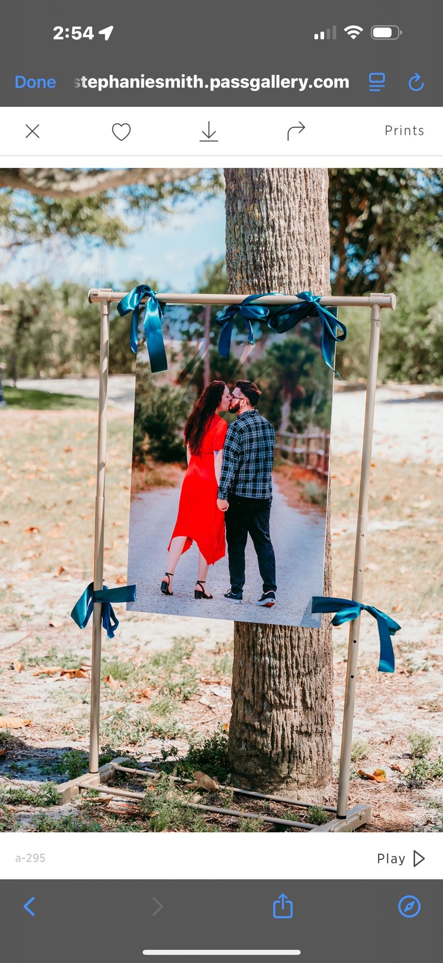 Large Photo Stands For Wedding