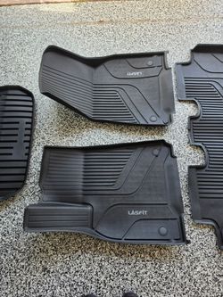 Tesla Front row, Rear row, Trunk and Frunk Mats