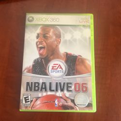  MAKE OFFER NBA Live 2006 Xbox 360 