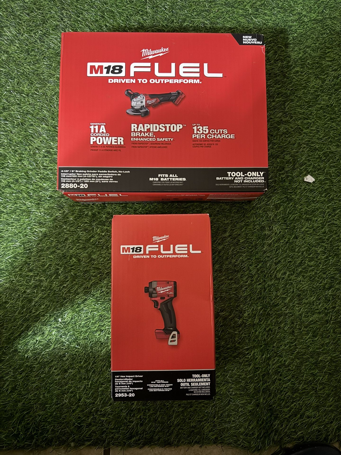 Milwaukee M18 FUEL 2 Tool Combo