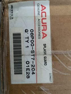 08P00-ST7-(contact info removed)- 2001 Integra  Mud Guards