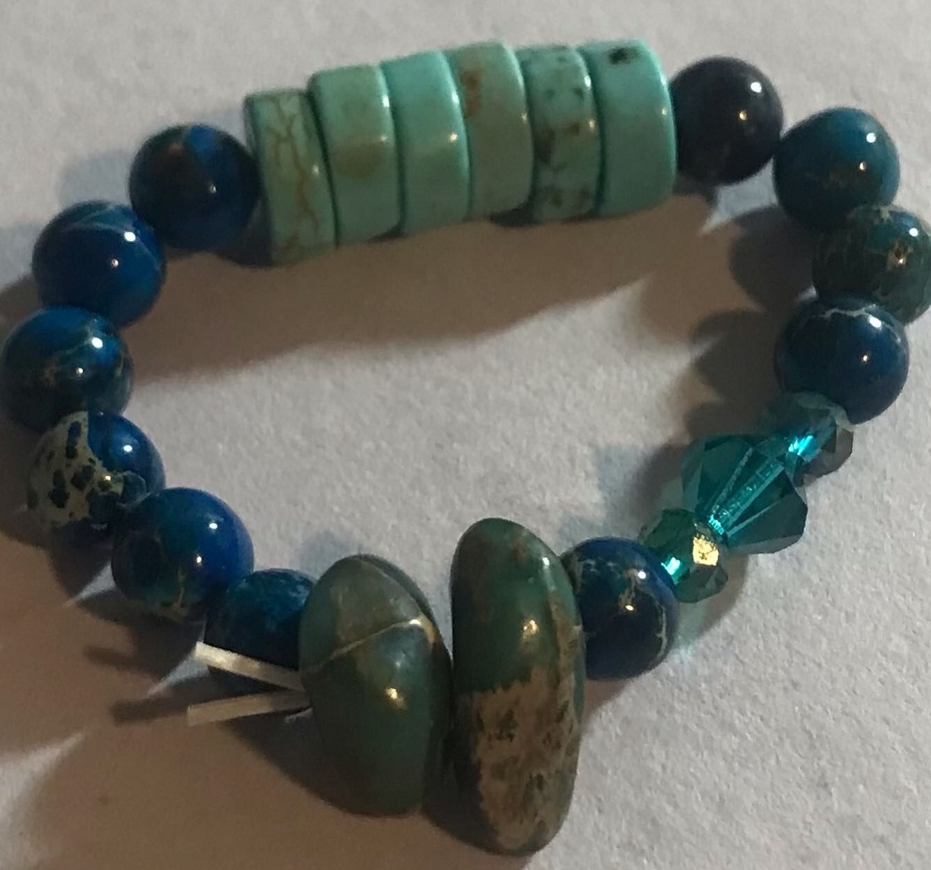 Sea Ocean Fake Bean Bracelet 