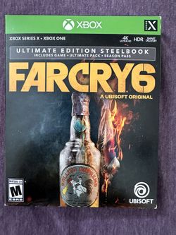 Far Cry 6 Ultimate Edition With Steelbook And Game 