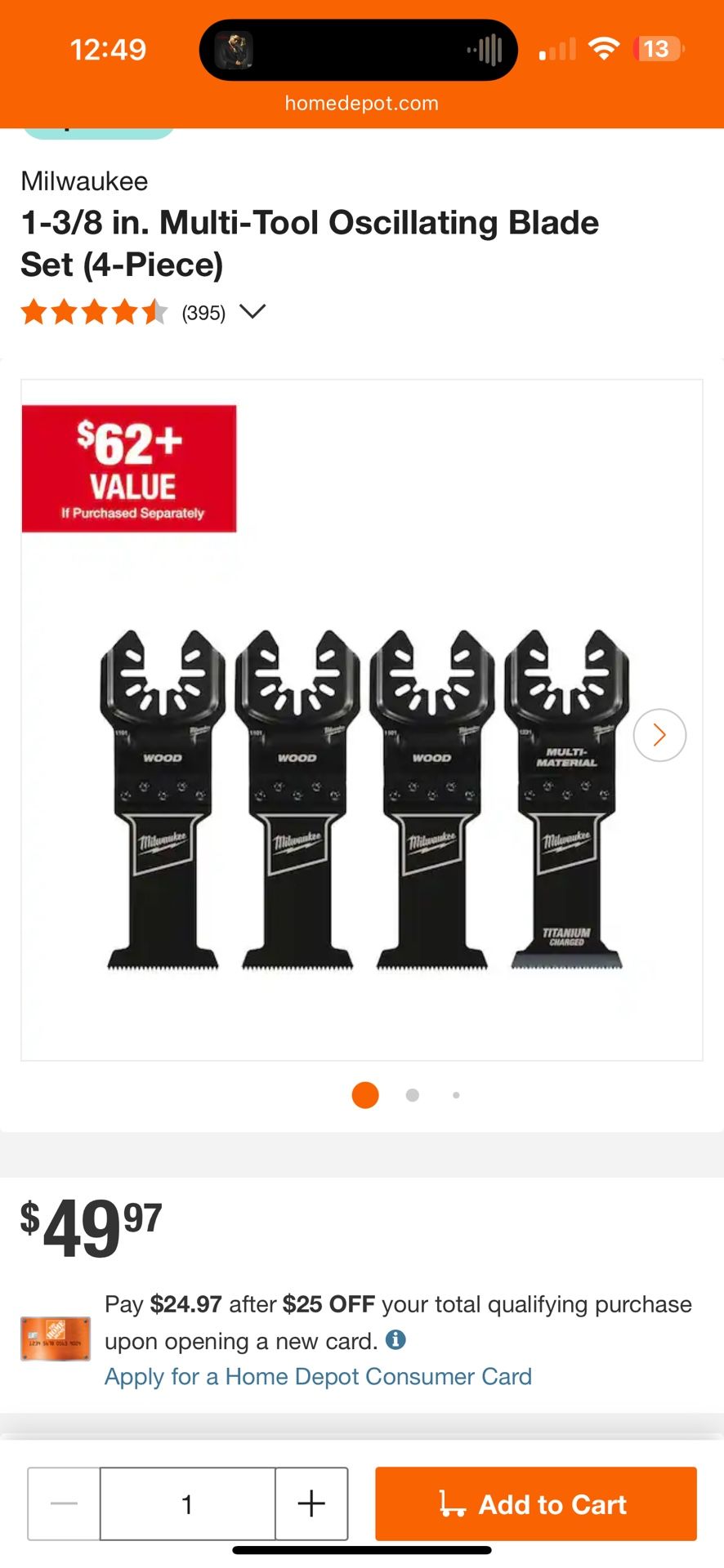 Milwaukee Multi Tool Blades