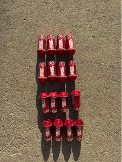 Supers street red lug nuts 4x100