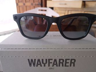 Ray ban wayfarer gen 2 META AI Glasses with transitions for the sun