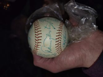 Autographed 1974 Pittsburgh Pirates Baseball