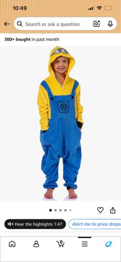 Kids Minions Costume