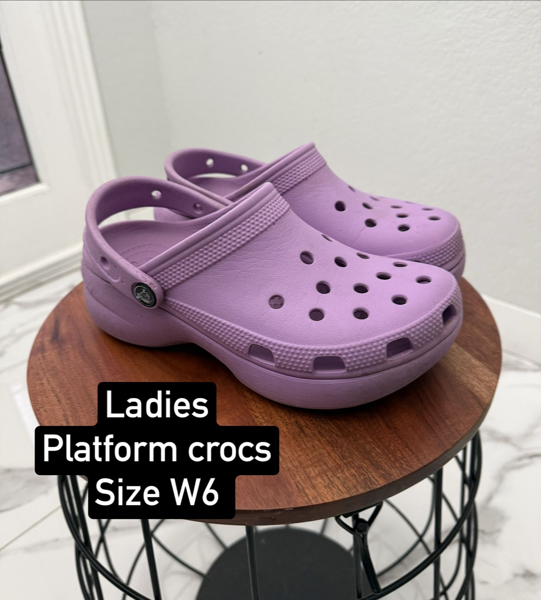 Platform Crocs 